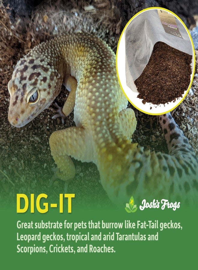 Josh's Frogs Dig-It (10 Quarts)- Substrate for Burrowing Lizards, Invertebrates, Lay Boxes and Humid Hides - Image 2